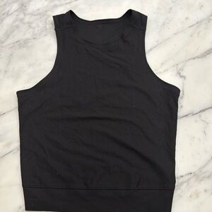 Lululemon black tank top size 0